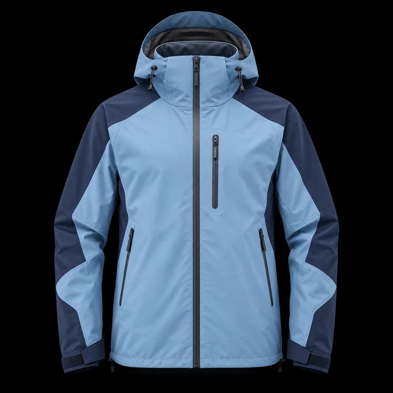 RidgeLine 3L Shell — the demonstration project's technical shell jacket